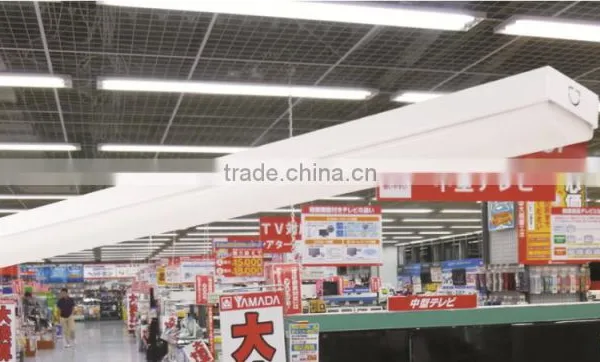 High Efficiency 29W 4060lm 140lm/W W85*L1250mm Pendant Led Linear Light photo-3