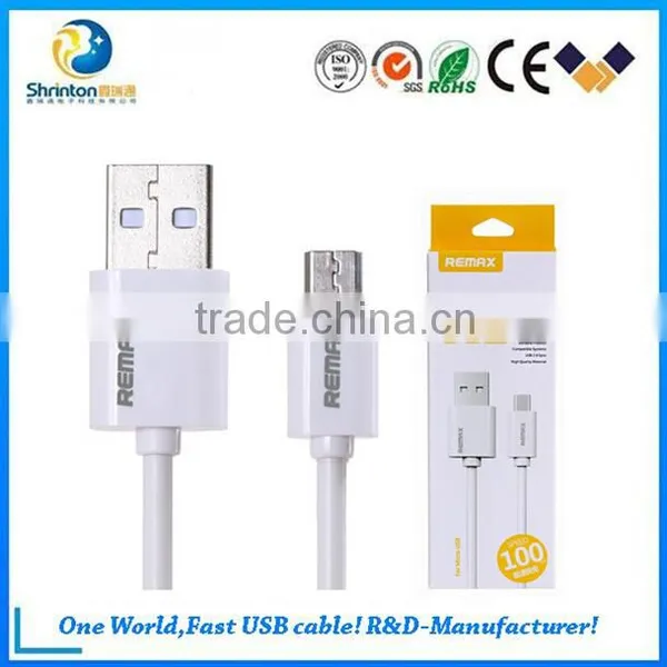 High Quality Remax Wholesale 1M USB Data Cable 2.1A for Android and Iphone photo-3