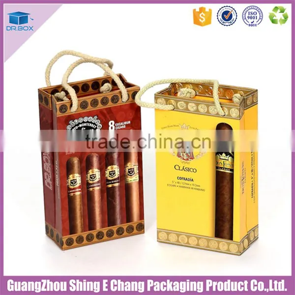 2016 Cheap Custom Cotton Handle Kraft Paper Box photo-3