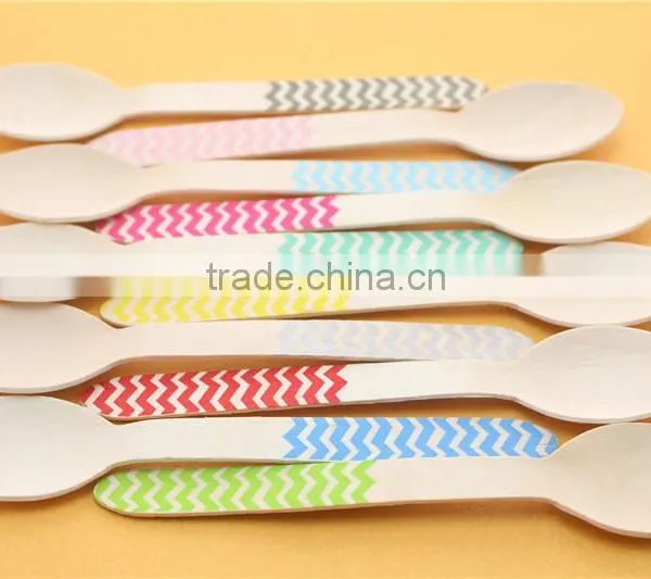New Products 2015 Eco-friendly Wooden Spoon for Party Supplies
