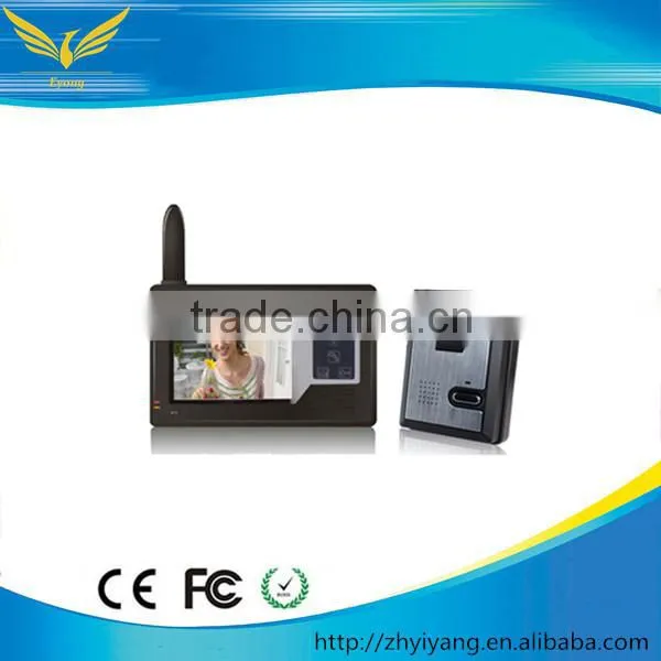 Wireless Doorbell for Apartments! Wireless Color Camera Hands-free Wifi Doorbell Camera