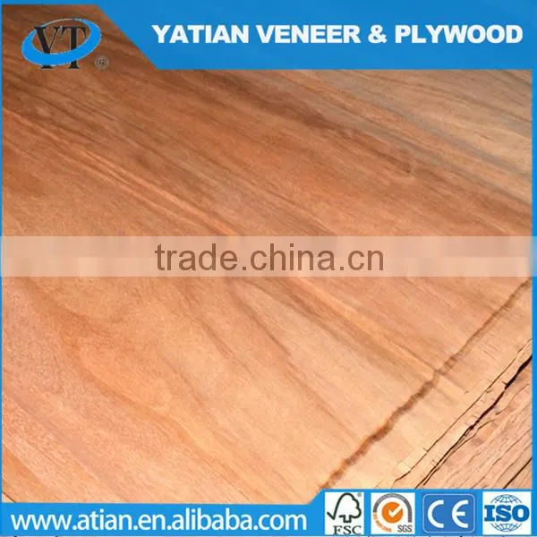 Natural Wood 0.25-0.3mm Furniture Face Water Gum Veneer photo-4