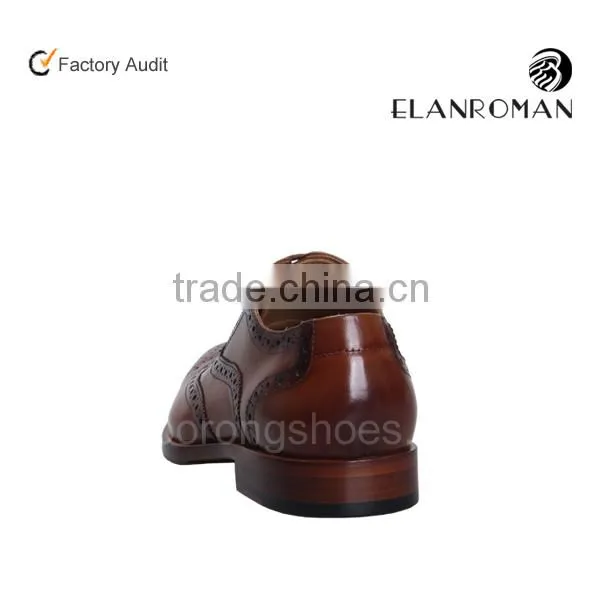 Fashion New Arrived Men Leather Dress Suit Shoes Factory photo-3