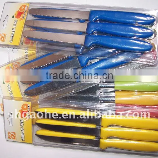 6pcs Stainless Steel Kitchen Knife