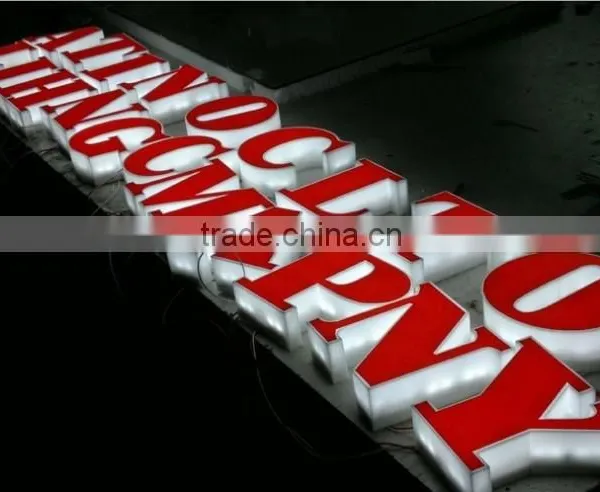 Acrylic Alphabet Letter With Led Light For Advertisement photo-6