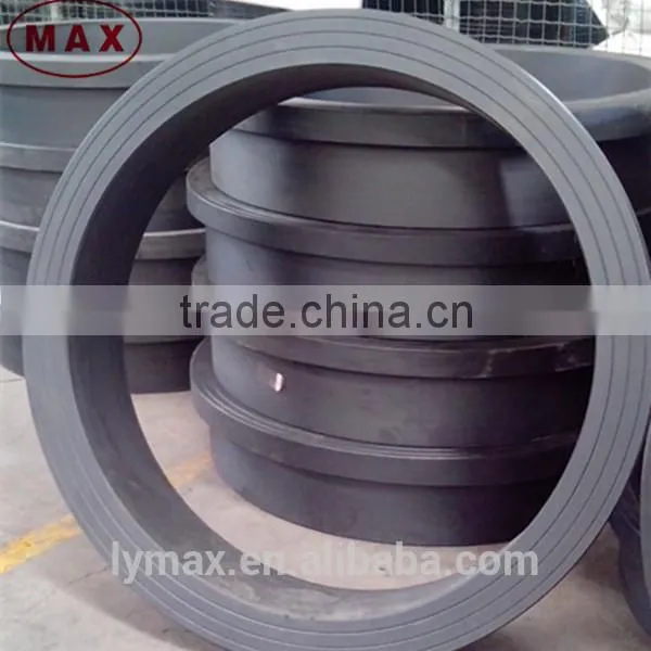 HDPE PE PE100 Pipe Fitting Rubber Flange Gasket photo-2