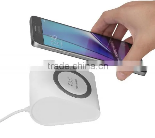 Anti-slip Phone Charge Pad For IPhone Universal QI Wireless Charger photo-2