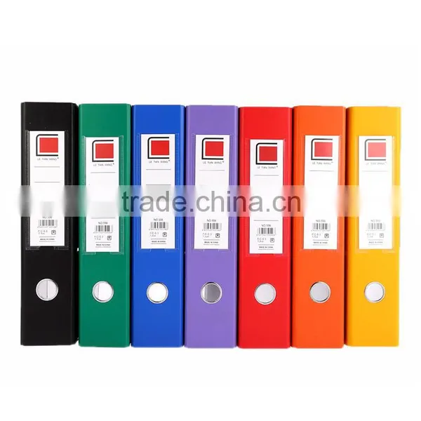 2015 Handmade A4 3 inch Lever Arch File Case, File Cover Designs, PP File Folder