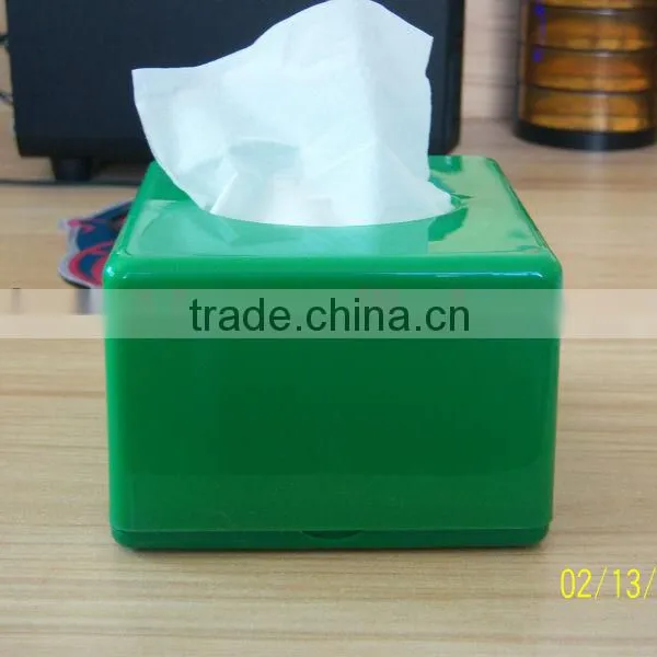 100%virgin Wood Pulp Cub Box Facial Tissue Can Customized photo-3