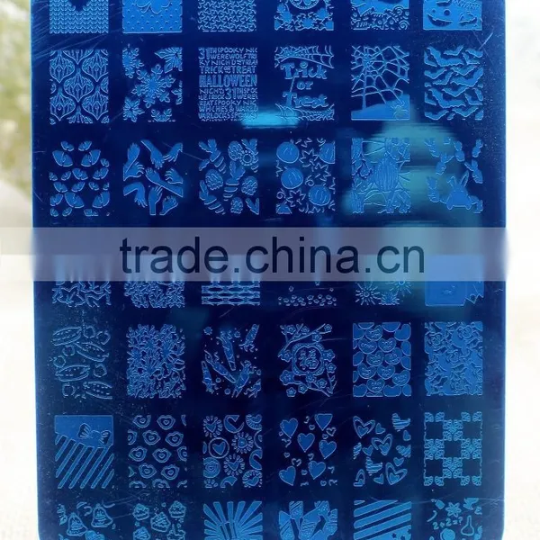 New Arrival Nail Stamping Printing Plate Nail Art Printing Template Custom Printed Plates