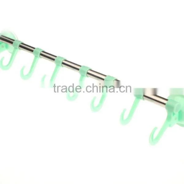 Bathroom Sucker Plastic Towel Shelf/Towel Hook/Hinger/Sucker Towel Rack photo-2