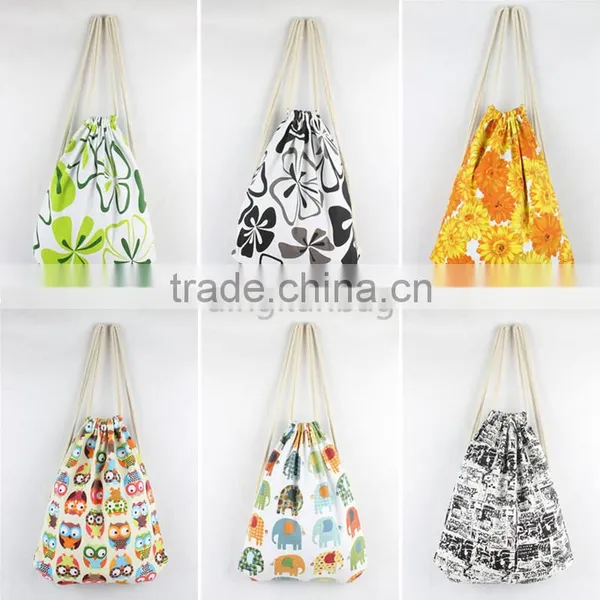 2015 Factory Wholesale pp Woven Promotional Drawstring Bag photo-3