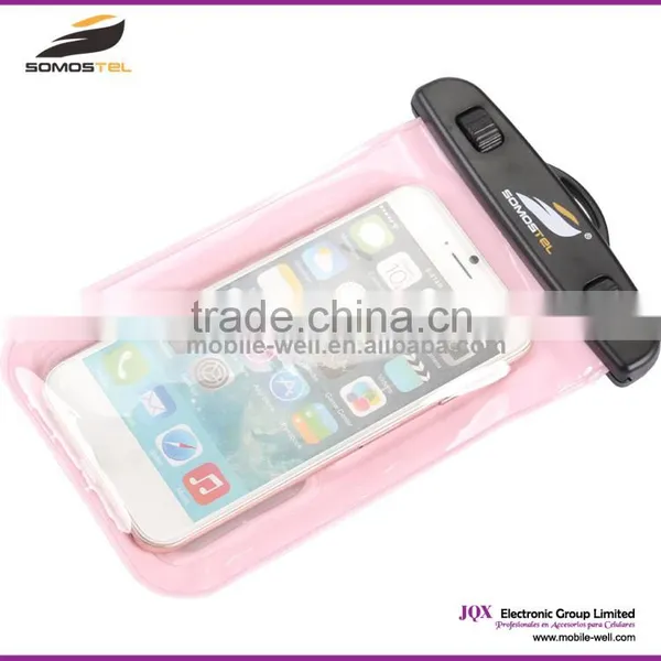 [Somostel] Mobile Phone Pvc Waterproof Bags For Iphone 6 Waterproof Arm Bag photo-3