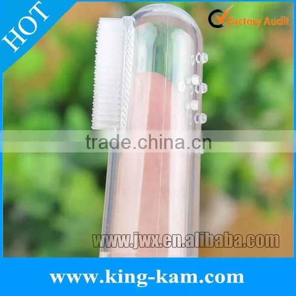 Non-toxic Silicone Baby Toothbrush With Hygienic Box Packaging photo-5
