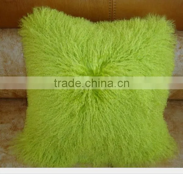 Tibet Lamb Fur Real Fur Cushion