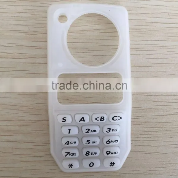 Silicone Interphone Keypad