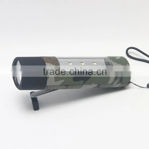 Professional Hand Crank LED Flashlight USB Rechargeable Factory No MOQ photo-5