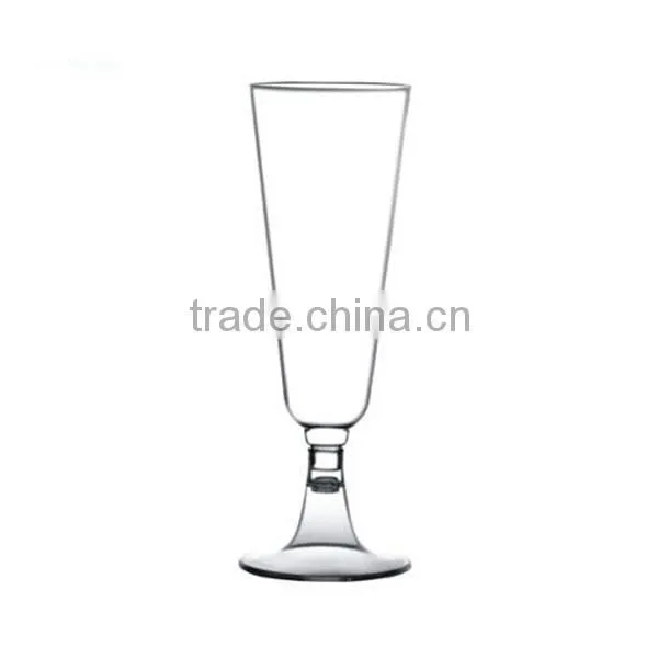 6oz Clear Plastic Champagne Glass photo-2