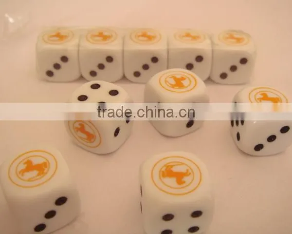 Hot Sale Custom White-black Dice and Number Dice photo-6