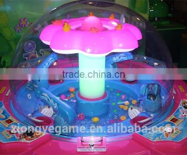 Toy Claw Machine Rainbow Paradise Coin Operated Mini Vending Machine photo-6