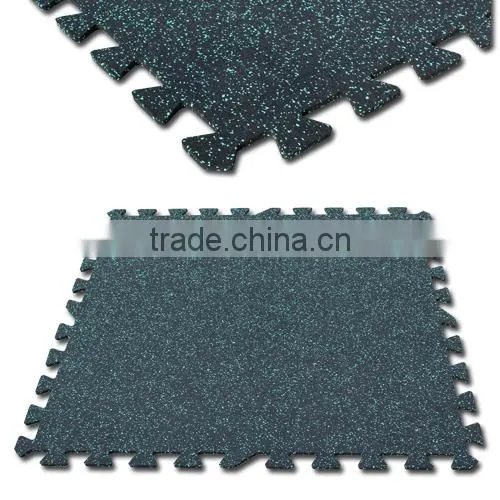 Gym Rubber Floor Mat 15mm, 20mm/ Gym Rubber Floor Tile for Crossfit photo-2
