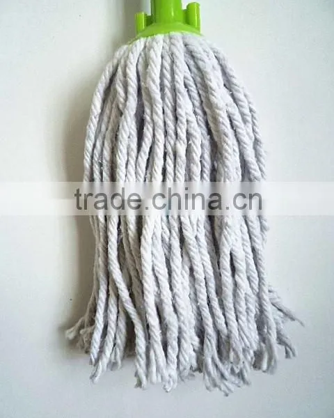 Best Selling Colourful Iron Pole Plastic Head Cotton Rope Mop