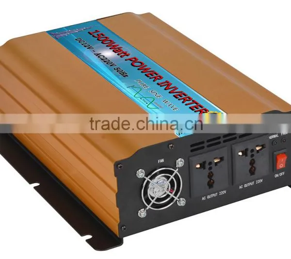 DC to AC Solar Power Inverter 1500 Watt Pure Sine Wave ac Inverter 1000w photo-2