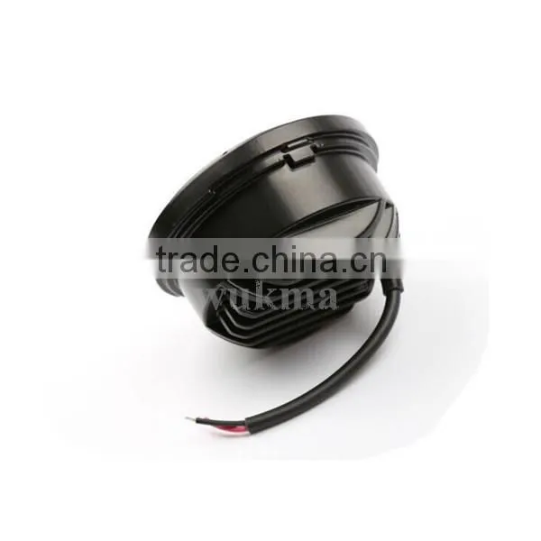 2 x Motorcycle Black LED Auxiliary Fog Passing Lights 4.5" Led Auxiliary Light for Harley photo-4