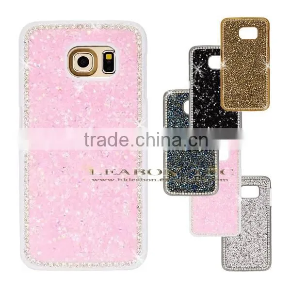 Cell Phone Case Rhinestone Hard Shell Case for Samsung Galaxy S6 G920 photo-3