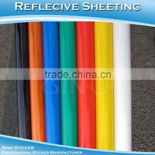 Good Roadway Safety White Acrylic Self Adhesive Vinyl for Cutting Plotter Foil photo-3
