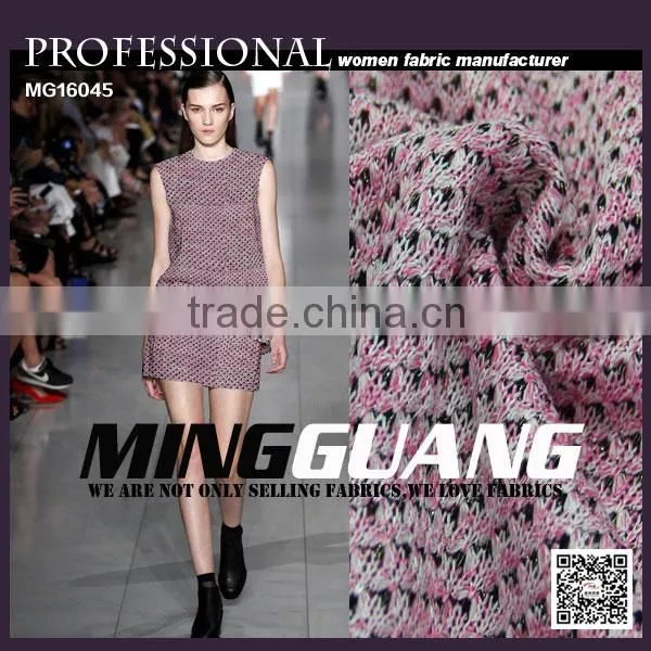 2016 Fashion Knit Hacci Fabric for Ladies' Wear