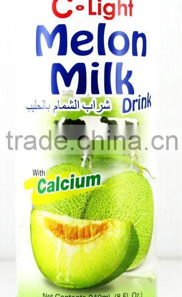 Melon Milk Drink Tin Can 240ml