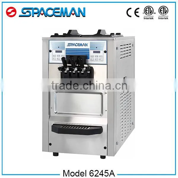 China Machine SPACEMAN Used R404A Refrigerant Pump Feed Counter Top Ice Cream Machine
