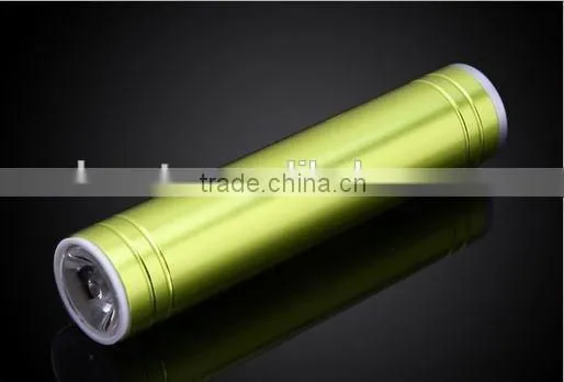 Cylinder Torch Shape Lithium Polymer Battery Mobile Bank Power Supply Model: 1013 photo-2