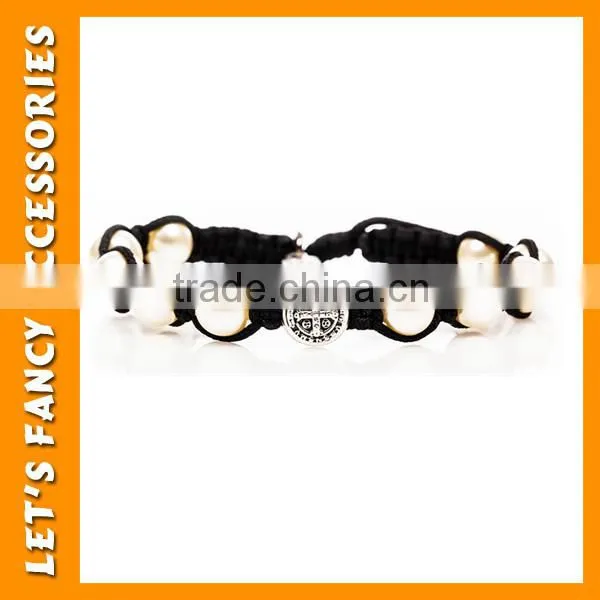 NEW Jewelry Fashion Infinity Leather Charm Bracelet PGBR-0013 photo-5