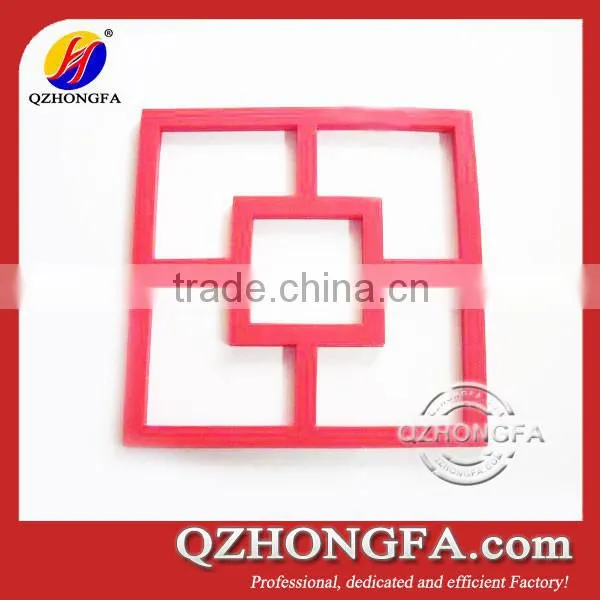 Hollow Durable Heat Resistant Eco-friendly Silicone Coaster photo-6