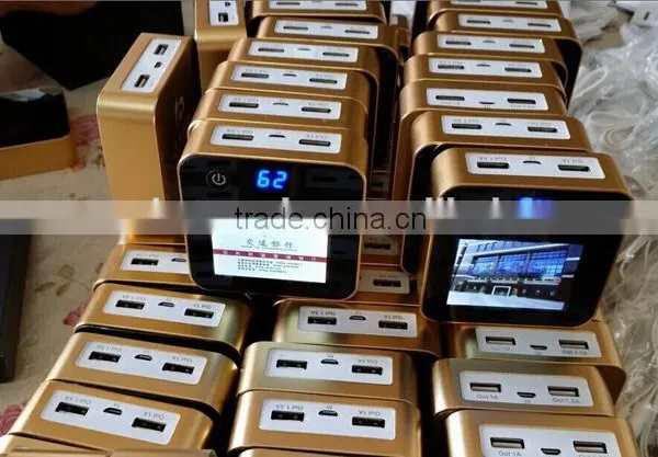 High End Promotion Gift Powerbank Usb Charger With 40 Pages Auto Sliding LED Advertising Poster, Custom Logo Available photo-5