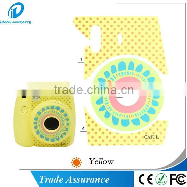 Fujifilm Instax Mini8 Sticker--Sunflower Style Creative Camera Decor Sticker for Fujifilm Instax Mini8 Camera photo-3