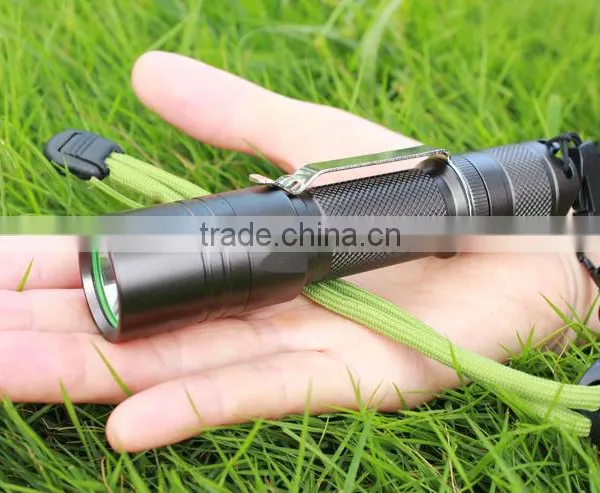 Strong LED flashlight with 5 stalls A6