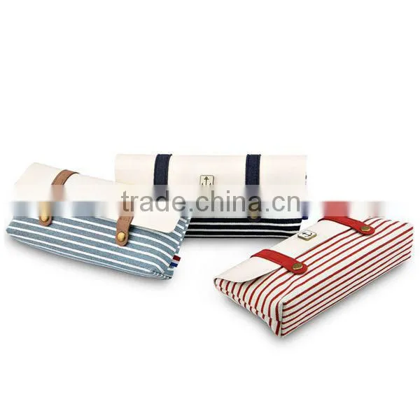 Canvas School Pen Bag Gift Pencil Case Pen Bag Wholesale photo-2