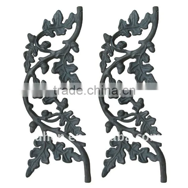 510x185mm Leaf Iron Craft,wrought Iron,iron Craft