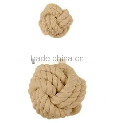 Cat Toys Colored Cotton Rope Ball photo-4