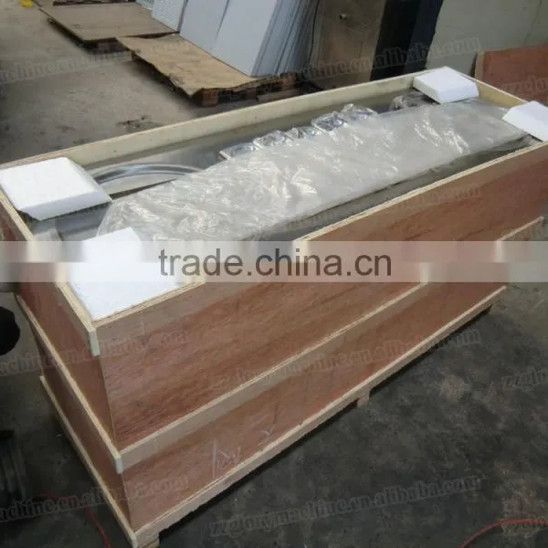 The Best Seller For Double Flat Pans Rolled Ice Cream Machine photo-6