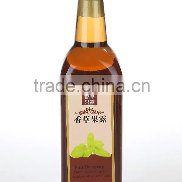 HALAL CERTIFICATE Vanilla Flavor Fruit Syrup photo-3