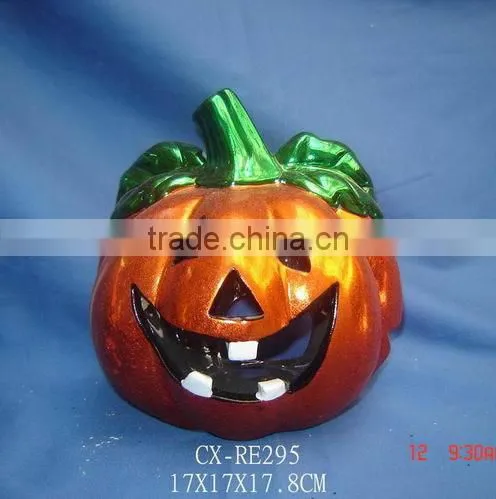 Ceramic Halloween Hanging Decorations With Ghost / Pumpkin / Owl Design photo-3