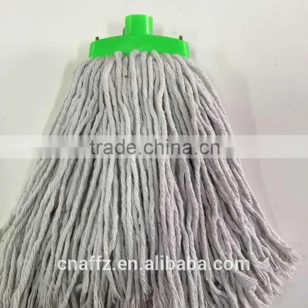 Recycled Cotton Mop Yarn Material Wet Mop Head Supplier
