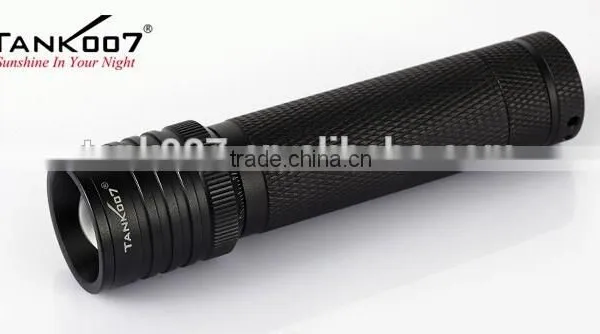 Zoom Focusing Adjustable Flashlight Tactical Holster Emergency Flashlight 500 Lumen TK737