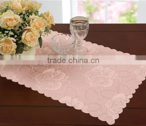 Table Cloth/leaves Jacquard Table Cloth/ Polyester Tablecolth photo-5