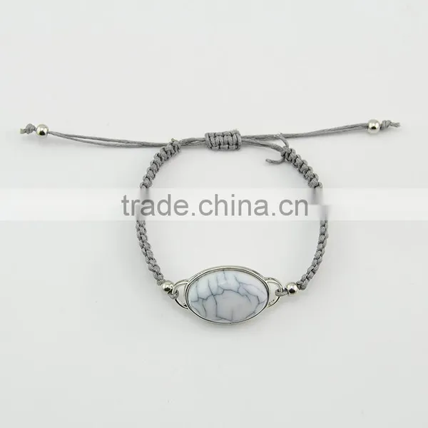 2016 Fashion Women Jewelry Natural Stone Rope Bracelet photo-5