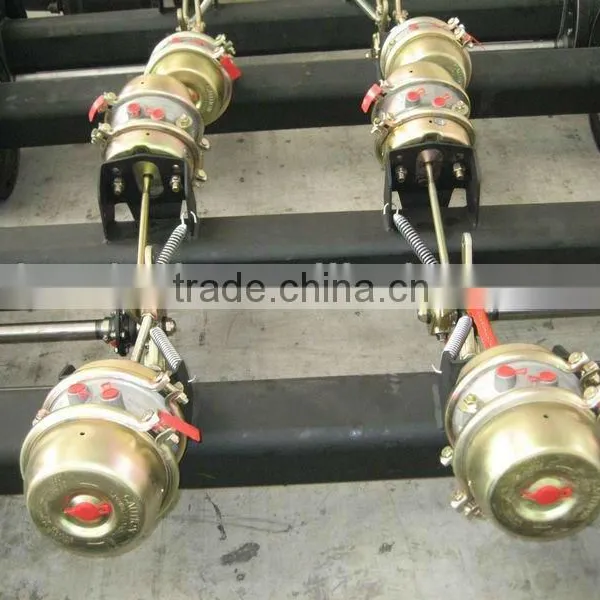 All of Types Tractor Trailer Brake Parts Steel Double Air Chamber photo-2